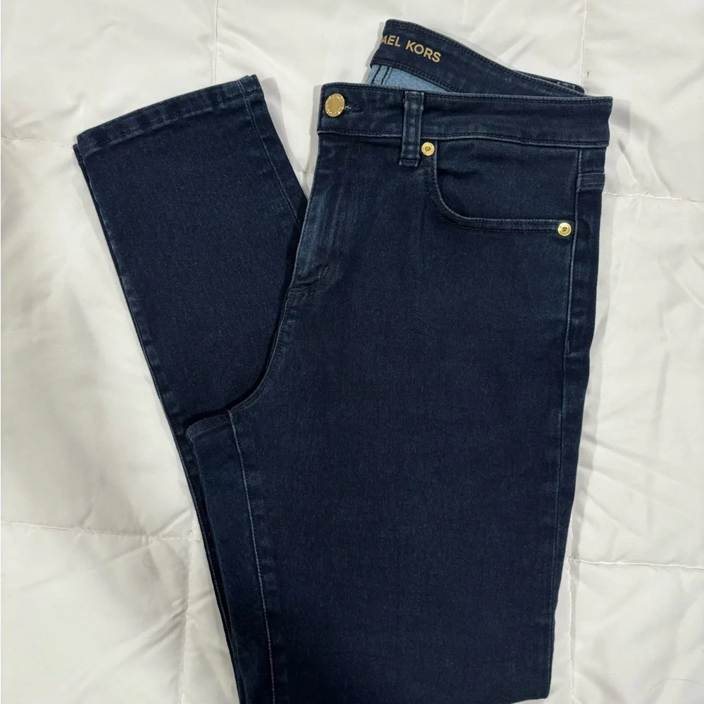Michael Kors Women’s Skinny Jeans | Dark Wash Denim | Size 10